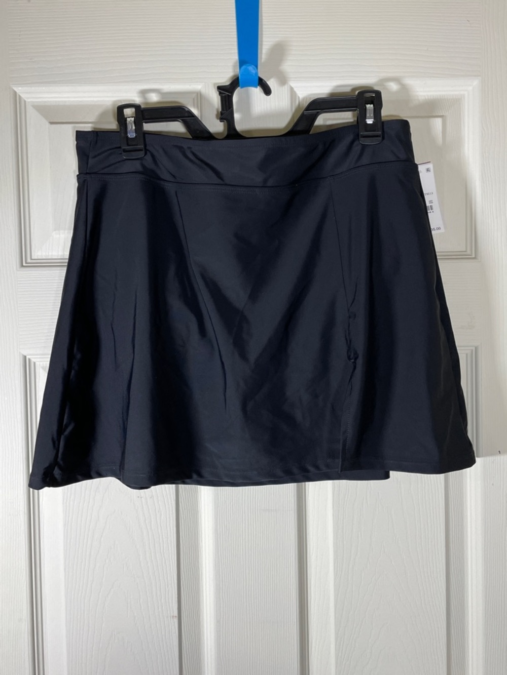 Lands' End Black Swim Skirt Bikini Bottom